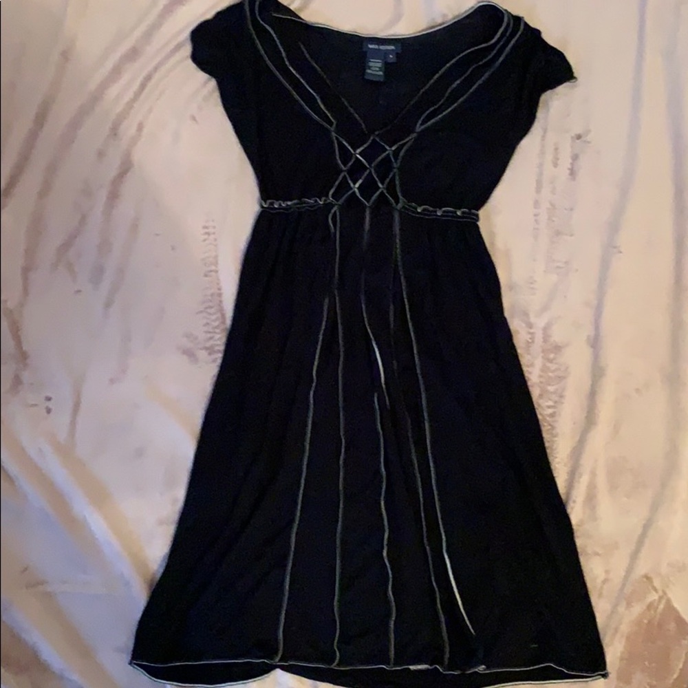 Black and white dress